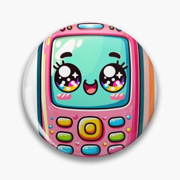 Item preview, Cute Cell Phone: The most adorable Sticker for technology lovers designed and sold by karlocipressi.