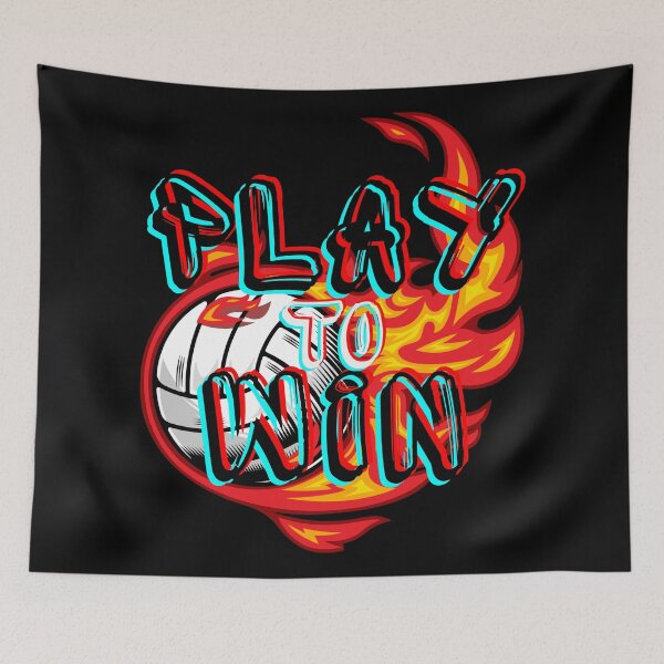 Item preview, Play Voley to Win designed and sold by Designs-MC.