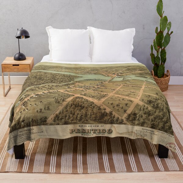 Item preview, Peshigo, Wisconsin (1871) designed and sold by allhistory.