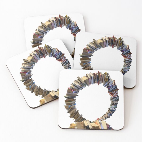 Item preview, Book Loop on White designed and sold by Mischief and Musings.