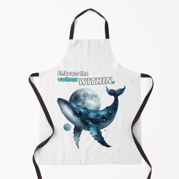Item preview, Embrace the Vastness Within - Dark Shadows Blue Whale designed and sold by teedory.