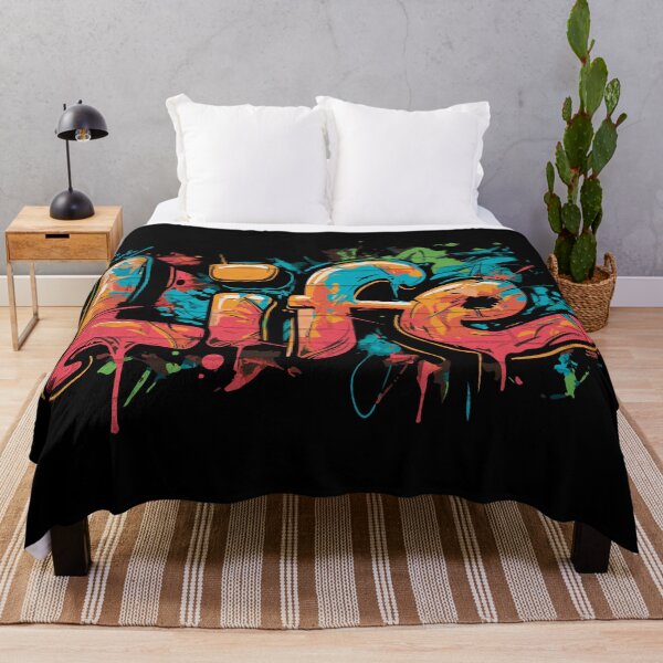 Item preview, Vivid Existence - 'Life' Graffiti  designed and sold by Sir Meow Meow.