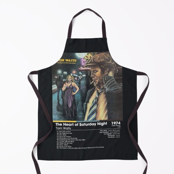 Item preview, Tom Waits - The Heart of Saturday Night | Album Card (Dark) designed and sold by theoralcollage.