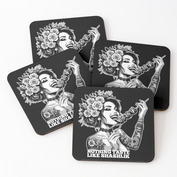 Item preview, Shish kebab delicious woman tattoo gift designed and sold by Pineapple-Tree.