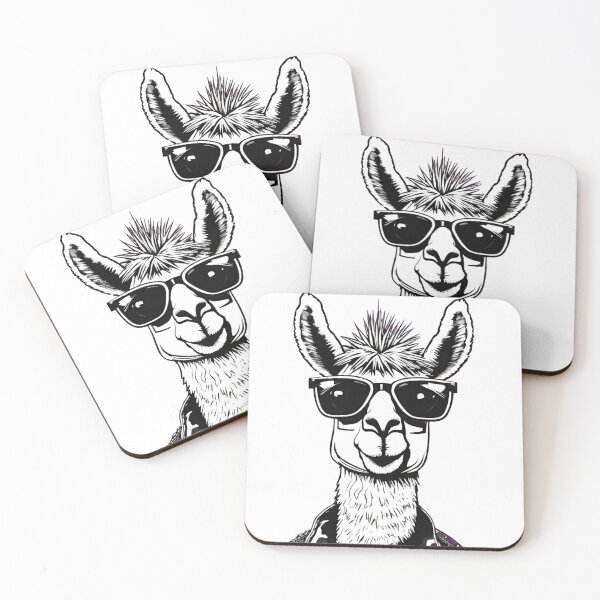 Item preview, Punk Llama designed and sold by LittleGoblinPrs.