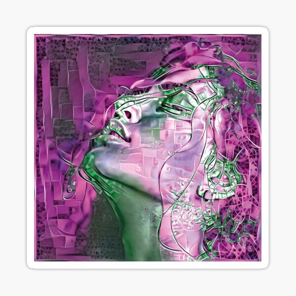 DreamingAndroid-Cosmotron Sticker