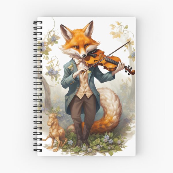 Item preview, Virtuoso Vulpine: The Classical Fox Violinist designed and sold by dungeonwarriors.