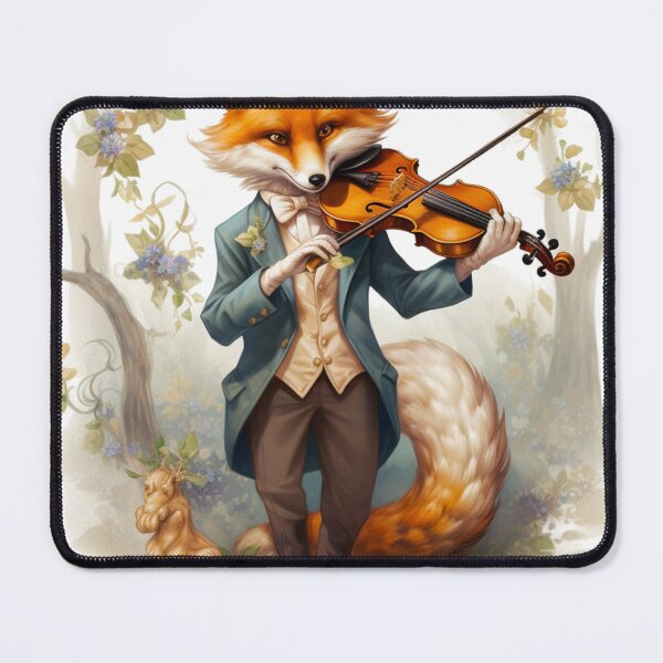 Item preview, Virtuoso Vulpine: The Classical Fox Violinist designed and sold by dungeonwarriors.