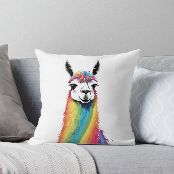 Item preview, Rainbow Llama designed and sold by LittleGoblinPrs.
