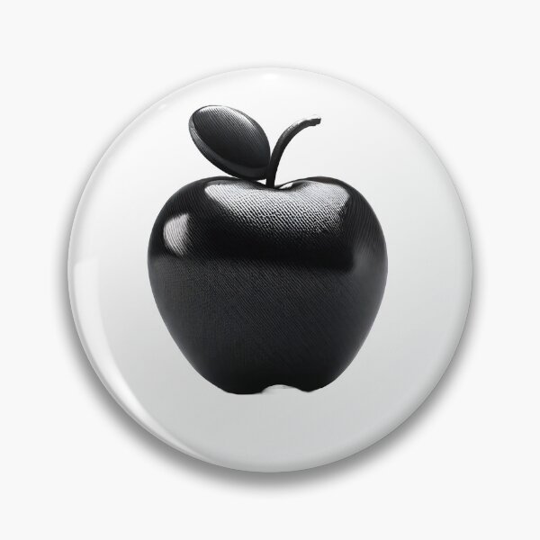 Item preview, Carbon Fibre Black Apple designed and sold by joyfulcow.