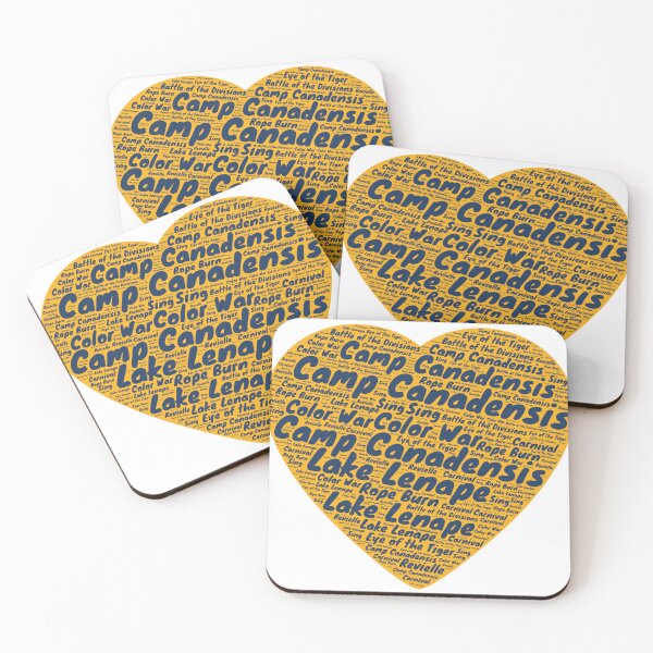 Item preview, Canadensis Heart designed and sold by CampStickerSpot.