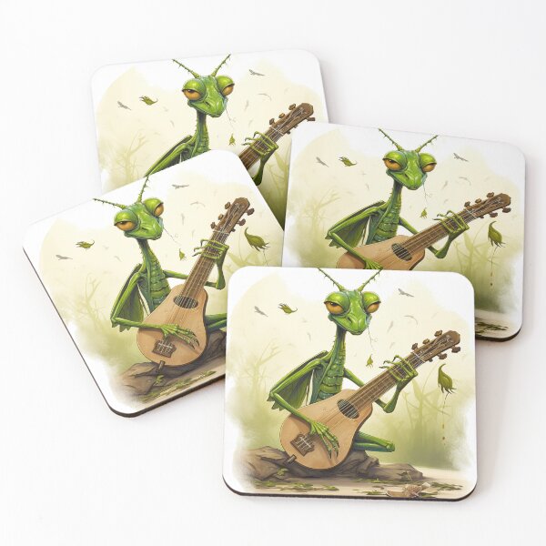 Item preview, Strumhopper Serenade: The Grasshopper Guitarist designed and sold by dungeonwarriors.