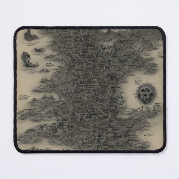 Item preview, Map of Treallhor designed and sold by DarkJuliettes.