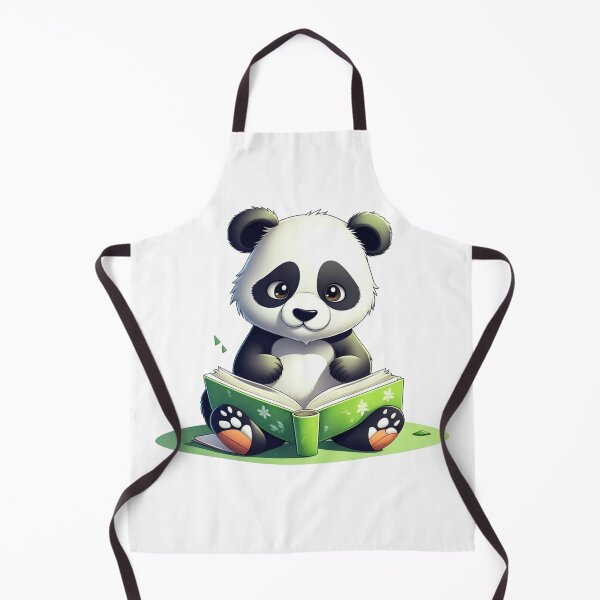 Item preview, Cute Panda Reading A Book designed and sold by sinavistas.