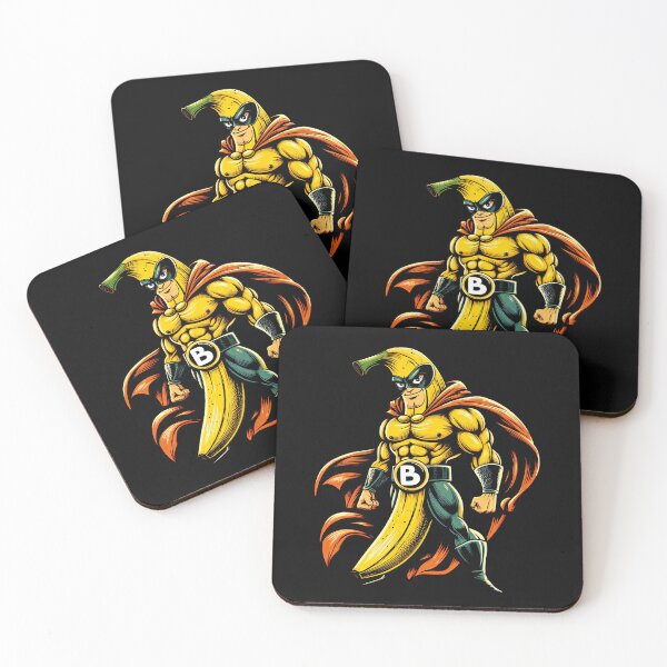 Item preview, Banana Superhero designed and sold by TeaTimeTales.
