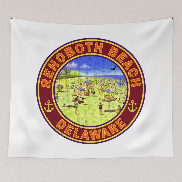 Item preview, Rehoboth Beach Delaware Vintage Travel Vacation designed and sold by Travel Time.