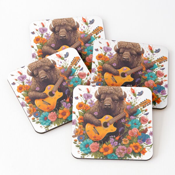 Item preview, Floral Fretwork: The Bison Balladeer designed and sold by dungeonwarriors.