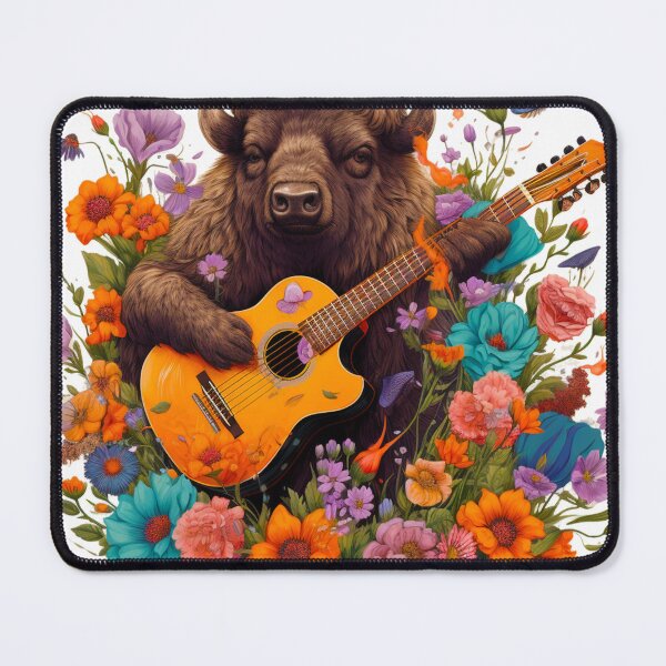 Item preview, Floral Fretwork: The Bison Balladeer designed and sold by dungeonwarriors.