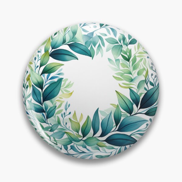 Item preview, Circular Leaf Design Watercolour Style designed and sold by Ashleyluka1.