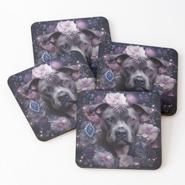 Item preview, Crystalline Staffy  designed and sold by Nocturne  Paws.