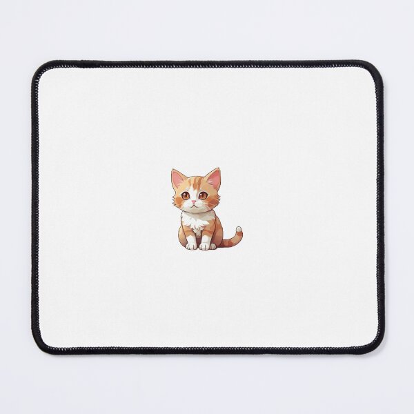 Item preview, Adorable Brown Cat - Pixel Art designed and sold by pinksunsets.