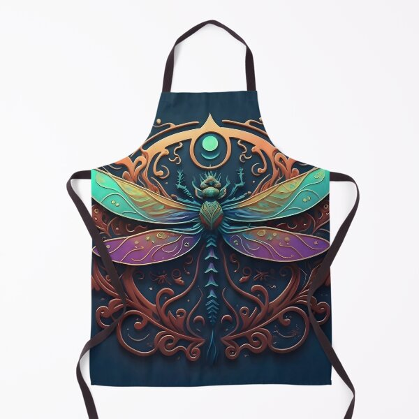 Item preview, Vibrant Stained Glass Dragonfly - Suncatcher designed and sold by DragonRealms.