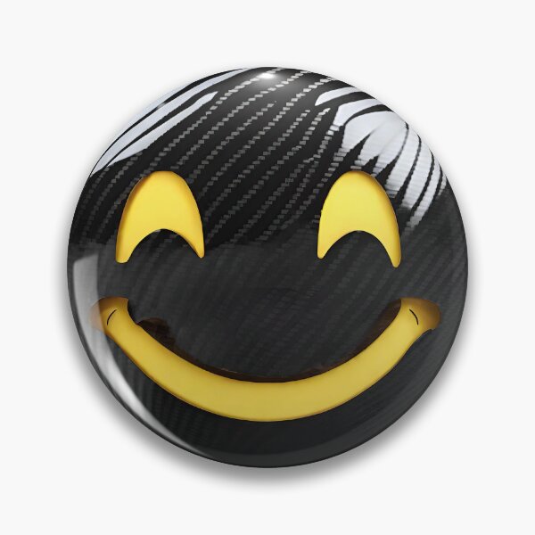 Item preview, Carbon Fibre Black Emoji designed and sold by joyfulcow.