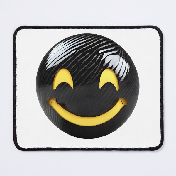 Item preview, Carbon Fibre Black Emoji designed and sold by joyfulcow.