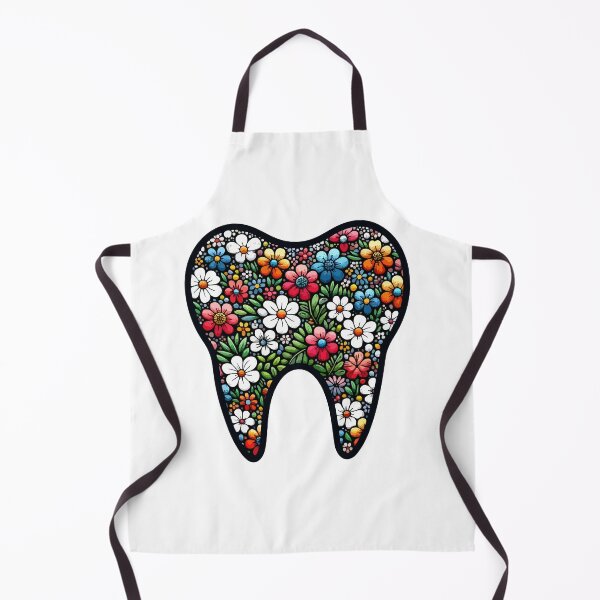 Item preview, Floral Tooth designed and sold by ShopiDentistry.