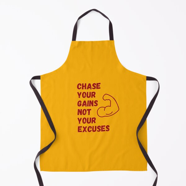 Item preview, Chase Your Gains Not Your Excuses Red designed and sold by AreUSeeMe.