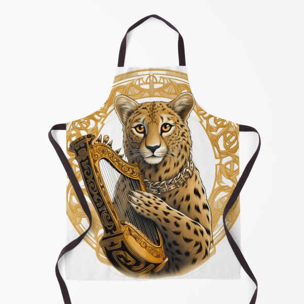 Item preview, Celtic Cheetah: The Harpist of the Savannah designed and sold by dungeonwarriors.