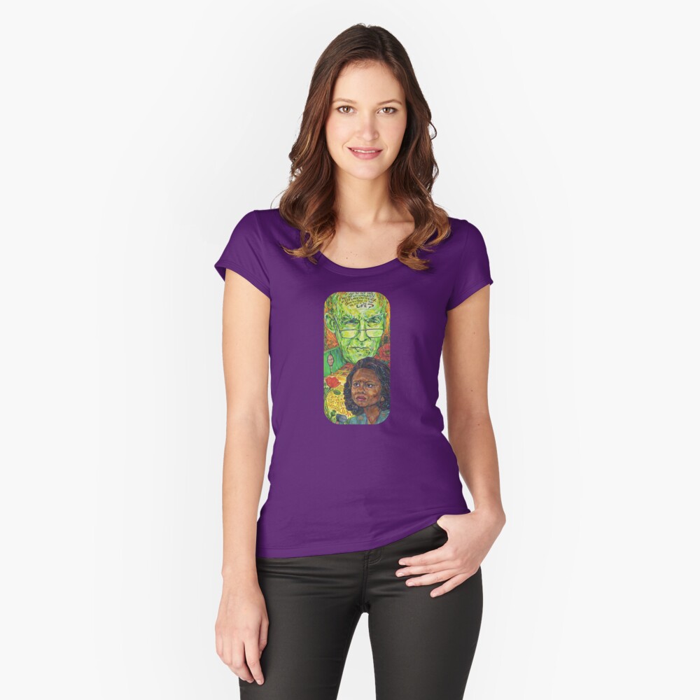Item preview, Fitted Scoop T-Shirt designed and sold by gwennpaints.