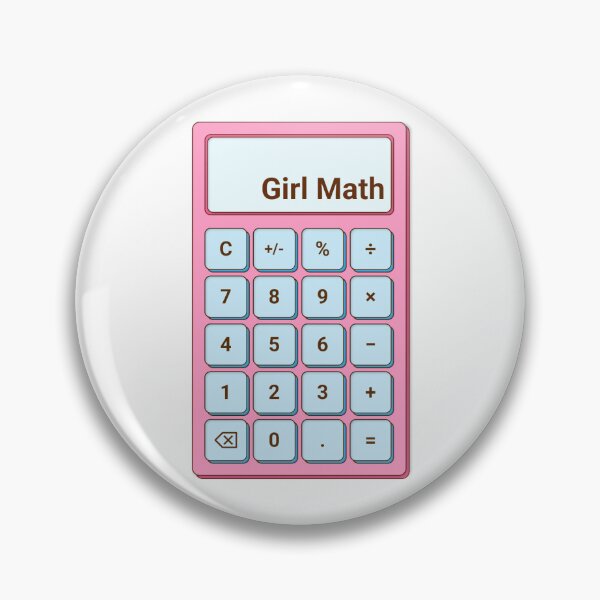 Item preview, Girl math designed and sold by LoiKat.