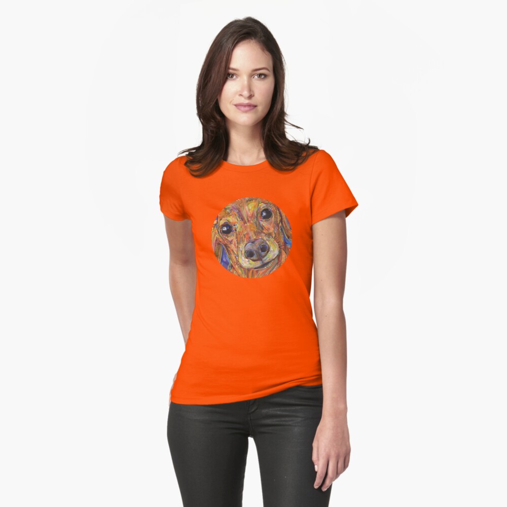 Item preview, Fitted T-Shirt designed and sold by gwennpaints.