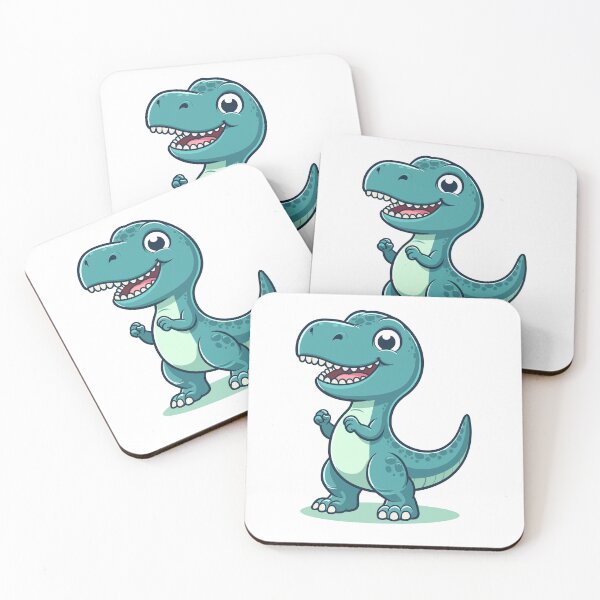 Item preview, Happy T-Rex Delight designed and sold by Pattern-Parade.