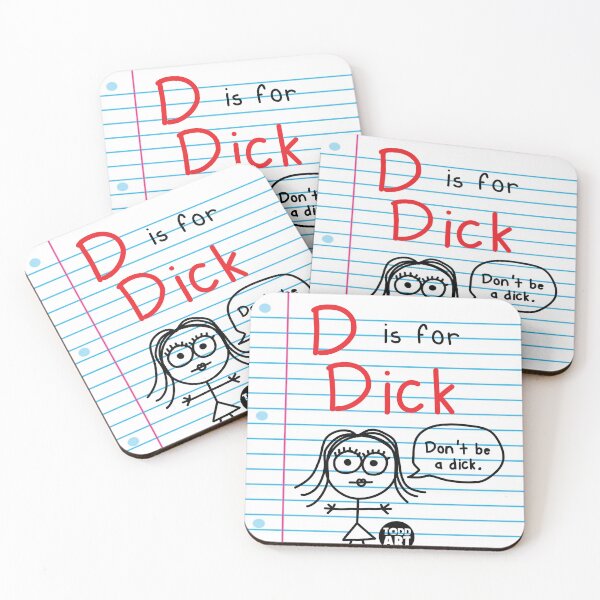 Item preview, D IS FOR DICK designed and sold by TODD GOLDMAN.