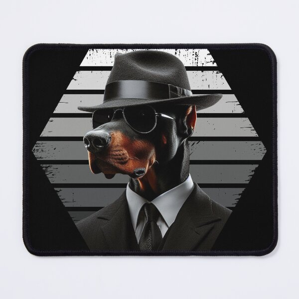 Item preview, Doberman like a gangster designed and sold by arkora-pl.