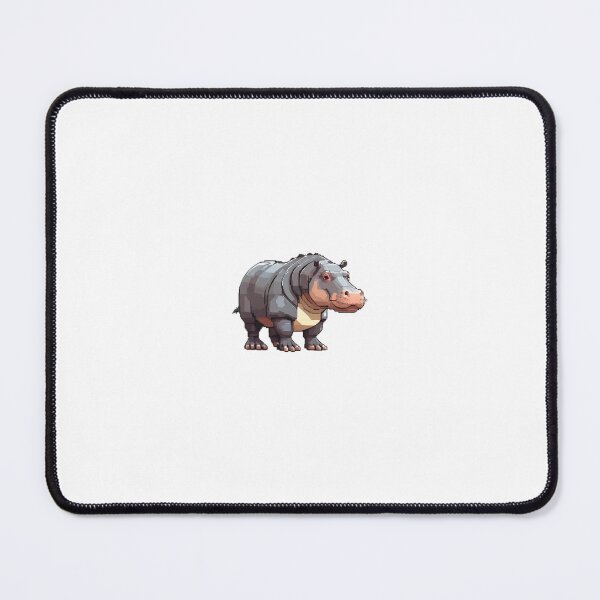 Item preview, Big Hippo - Pixel Art designed and sold by pinksunsets.