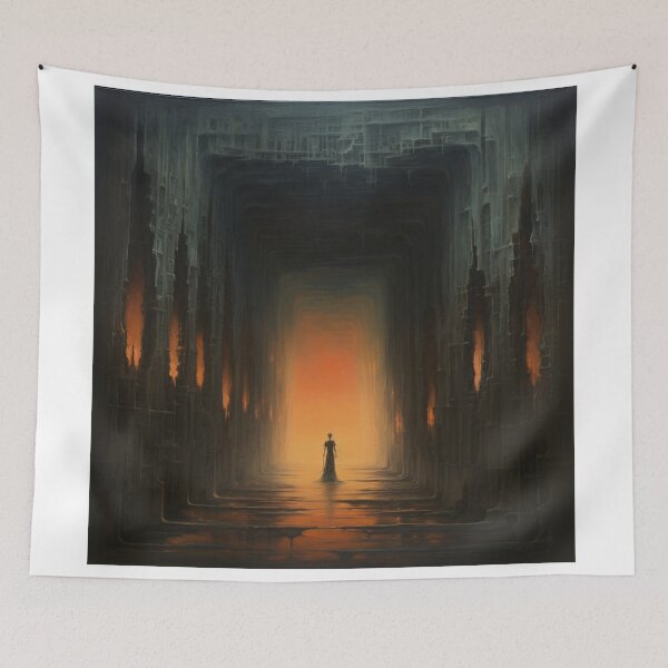 Item preview, Corridor of Contemplation designed and sold by Trustnotprinces.