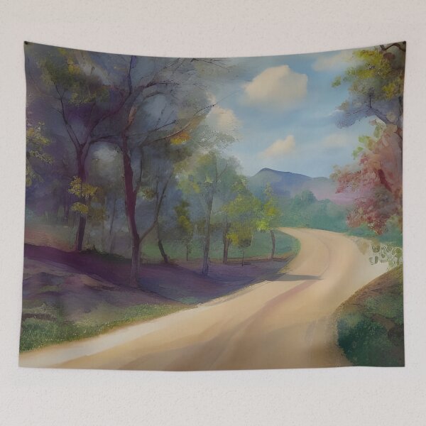 Item preview, The Old Dirt Road designed and sold by Paw's Arts.