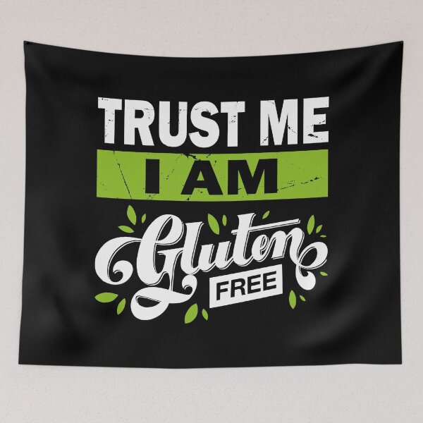 Item preview, Trust me I am "Gluten-free" t shirt design designed and sold by MyGluteesFree77.