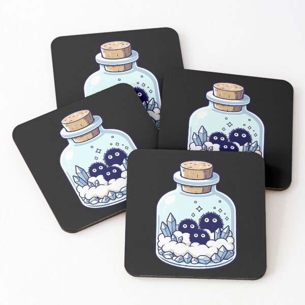 Item preview, soot sprite bottle designed and sold by Lunaire Designs.