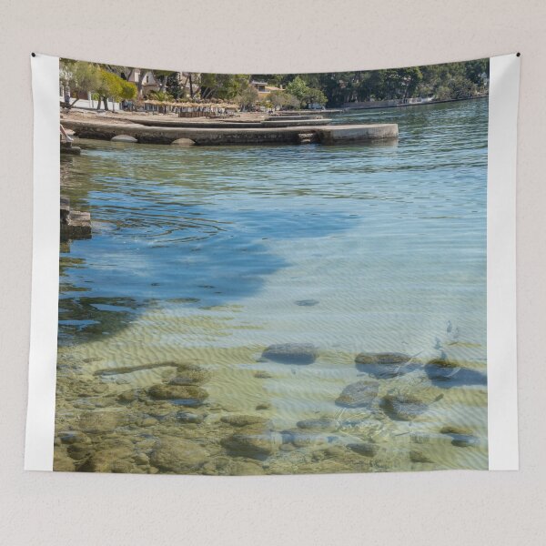 Item preview, Puerto Pollensa Pine Walk Mallorca designed and sold by GG WALL ART.