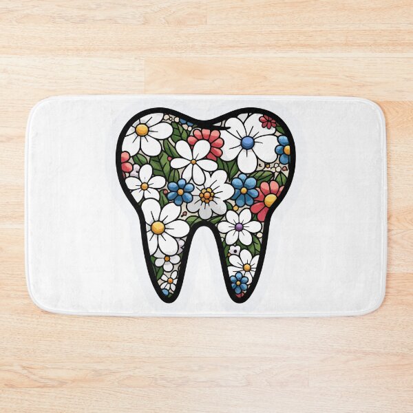 Item preview, Flower Tooth designed and sold by ShopiDentistry.