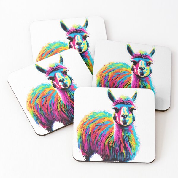 Item preview, Neon Llama designed and sold by LittleGoblinPrs.