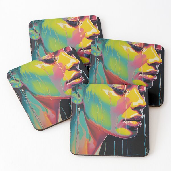 Item preview, Stormy Surrealist Portrait designed and sold by AI-Only Creations.