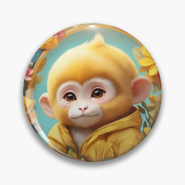 Item preview, Cheerful Baby Monkey designed and sold by Neranchara.