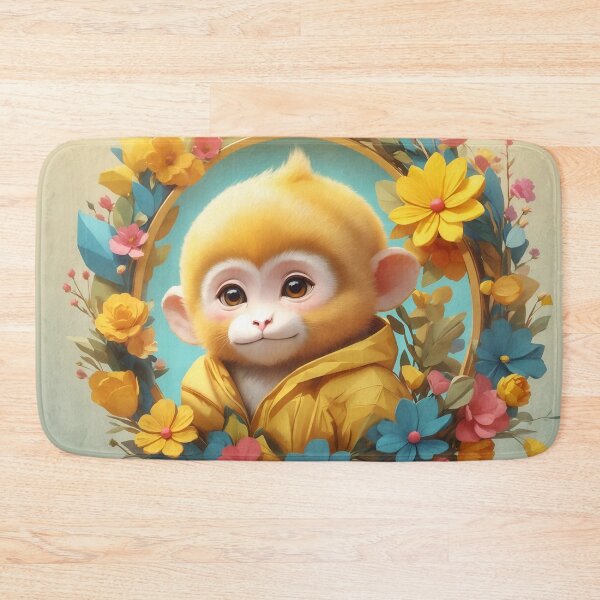 Item preview, Cheerful Baby Monkey designed and sold by Neranchara.