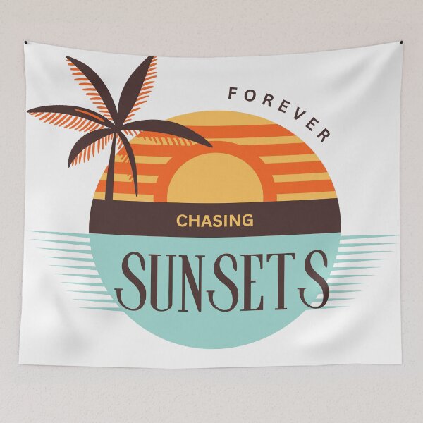 Item preview, Forever Chasing Sunsets designed and sold by blancheart1.