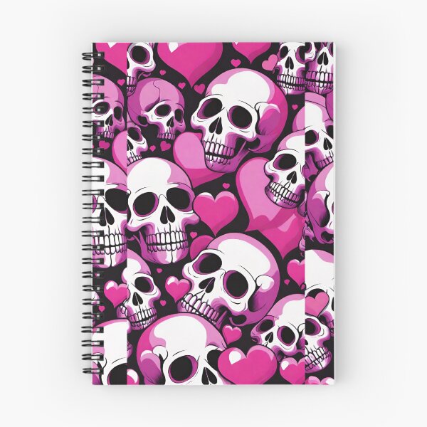 Item preview, Skull and Hearts designed and sold by rainbowfists.